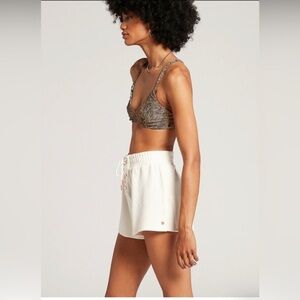 Volcom LIVED IN LOUNGE Lil FLEECE SHORTS -‎ CLOUD size small new